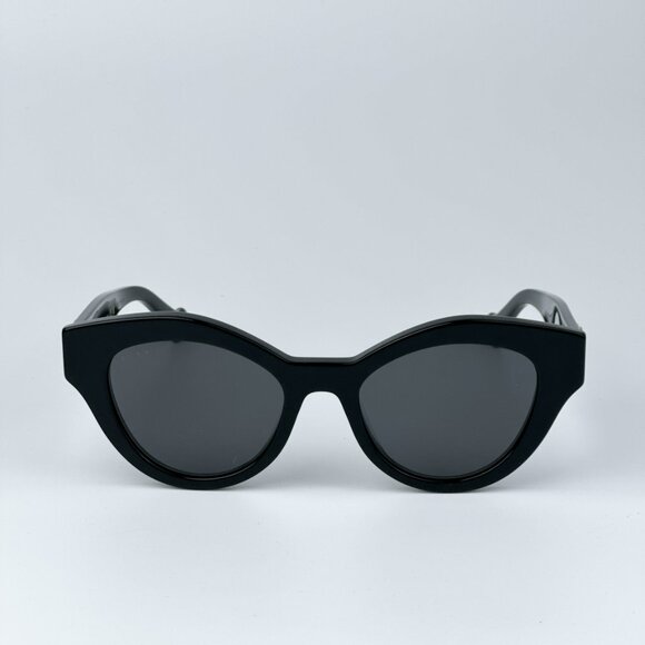 Gucci GG0957S 002 BRAND NEW Sunglasses Black Grey Unisex Oval main image 5